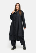 'Lunel' overgangsmantel – elegant, modern & met markante structuur