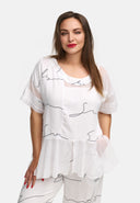 Kekoo tunika med tyll 'Serra'