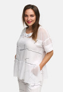 Kekoo tunika med tyll 'Serra'