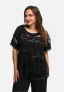 Kekoo tunika med tyll 'Serra'