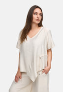 Kekoo Shirt Asymmetrisch 'Ibiza'
