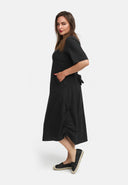 Vestido de linho em linha A 'Venti'