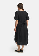 Vestido de linho em linha A 'Venti'