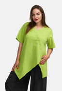 Túnica de lino en línea A 'Venti'