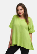 Koszulka w kształcie litery A z lnu 'Venti'