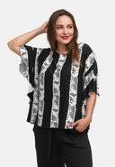 Casual tunika με μανίκια νυχτερίδας 'Sovana'