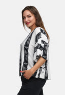 Casual tunika με μανίκια νυχτερίδας 'Sovana'