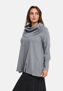 Léine 'Juline' – Denim le Stráice i Líne A shreabhann go réidh