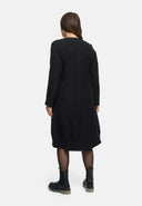 Elegantes Kleid, A-Linie, mit Struktur-Muster 'Noira'