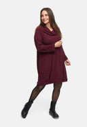 Vestido elegante de viscose stretch 'Floréa'