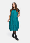 Klänning med elegant ballonsilhuett 'Velena'