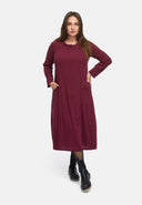 Vestido leve de transição em mistura de cânhamo e algodão 'Elure'