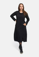 Vestido leve de transição em mistura de cânhamo e algodão 'Elure'