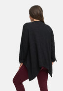 Casaco assimétrico com fecho 'Floréa'