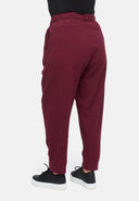 Calças com cinto de atar em mistura de cânhamo e algodão 'Elure'