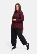 Casaco assimétrico com fecho 'Floréa'