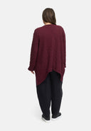 Casaco assimétrico com fecho 'Floréa'