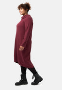 'Vigna' vestido – corte globo moderno y elegante cuello vuelto