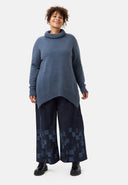 'Vella' Strickpullover – Weicher Baumwollmix mit Wollanteil & Rollkragen