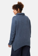 'Vella' Strickpullover – Weicher Baumwollmix mit Wollanteil & Rollkragen