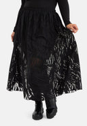 'Veloura' lace skirt – one size, calf-length