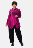 'Sienna' Túnica - Stretch de viscose, bainha irregular