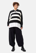 'Vella' Strickpullover - lässiger Oversize-Look mit Wollanteil