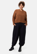 'Vella' knit sweater - soft premium knit with V-neck