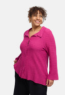 Blusa "Marella" – mistura de algodão, tecido estruturado