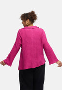Blusa "Marella" – mistura de algodão, tecido estruturado