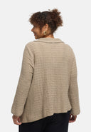 Blusa "Marella" – mistura de algodão, tecido estruturado