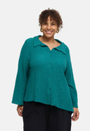Blusa "Marella" – mistura de algodão, tecido estruturado