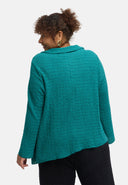 Blusa "Marella" – mistura de algodão, tecido estruturado