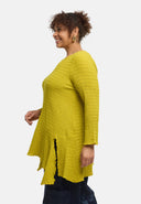 Túnica "Marella" – mistura de algodão, corte longo