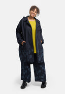 Casaco 'Nila' – Dark Denim, Capuz