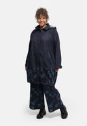 Casaco 'Nila' – Dark Denim, Capuz