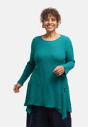 Túnica "Marella" – mistura de algodão, corte longo