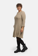Vestido "Marella" – mistura de algodão, linha A