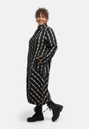 'Karena' Vestido - Cotton-Stretch, look de rayas