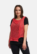 Kekoo Strick Überwurf Asymmetrisch 'Cotton'