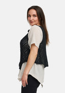 Kekoo Strick Überwurf Asymmetrisch 'Cotton'