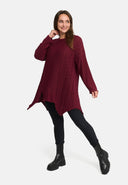 'Cotona' Camisola de Malha Assimétrica em Linha A – casual & confortável
