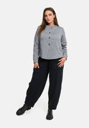 'Juline' Blusejakke – Denim med stretch, feminin & moderne