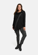 'Seriva' Túnica – Linha-A com Gola Cachecol & Painel Diagonal