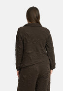 'Brunel' Jacket – cozy stretch, nobly textured & shirt collar