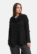 'Brunel' Tunic – short form, nobly textured & shirt collar