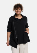 Casaco 'Valeria' – leve, assimétrico e moderno