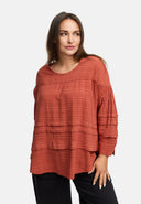 Loose Tunic with Tiered Cut 'Ferina'