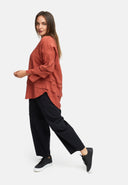 Loose Tunic with Tiered Cut 'Ferina'