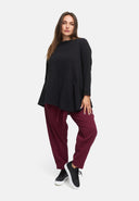 Loosely falling tunic made from hemp-cotton mix 'Elure'